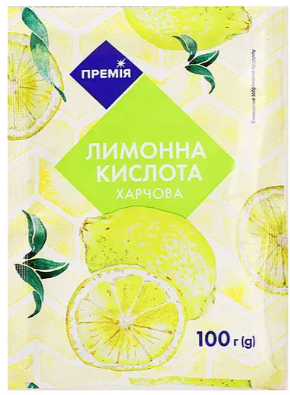 Кислота лимонна Премія 100 г